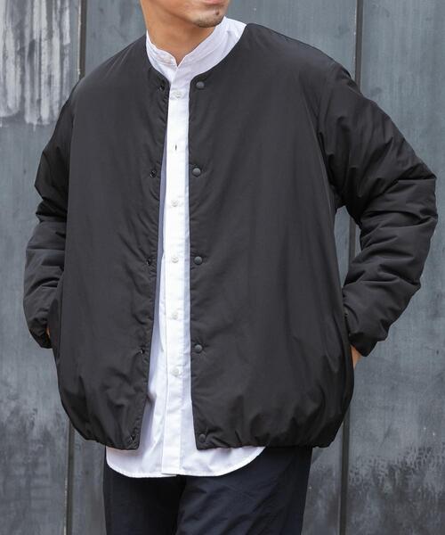 XLサイズあり』NOUVELLE中綿ノーカラーブルゾン（ブルゾン）｜URBAN