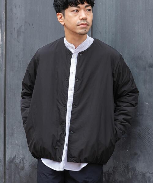 XLサイズあり』NOUVELLE中綿ノーカラーブルゾン（ブルゾン）｜URBAN