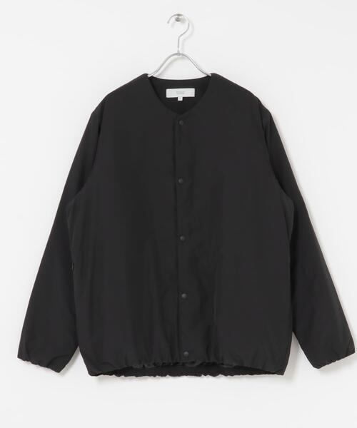 URBAN RESEARCH ROSSO MEN（アーバンリサーチロッソメン）の「『XLサイズあり』NOUVELLE中綿ノーカラーブルゾン（ブルゾン・メンズ・ブラック/チャコールグレー・LARGE/X-LARGE/MEDIUM）」の5枚目の写真