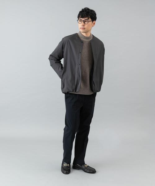 セール】『XLサイズあり』NOUVELLE中綿ノーカラーブルゾン（ブルゾン