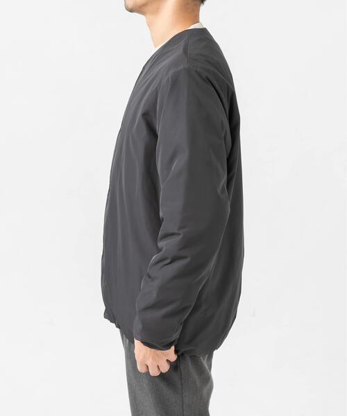 URBAN RESEARCH ROSSO MEN（アーバンリサーチロッソメン）の「『XLサイズあり』NOUVELLE中綿ノーカラーブルゾン（ブルゾン・メンズ・ブラック/チャコールグレー・LARGE/X-LARGE/MEDIUM）」の22枚目の写真