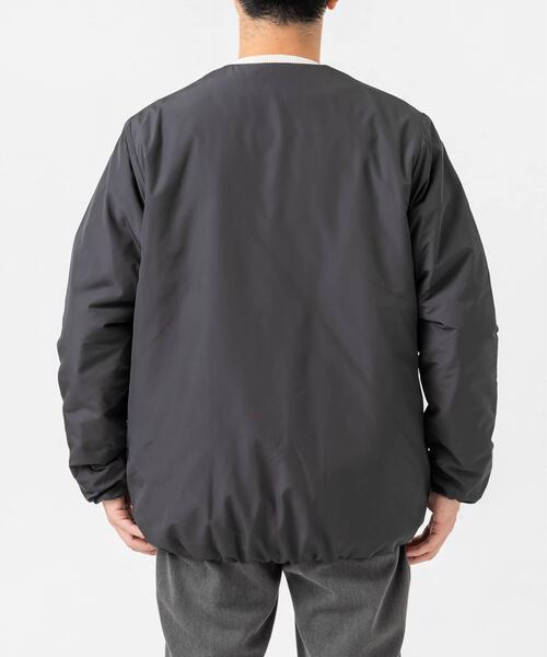 ASTRAET中綿ノーカラーブルゾン セール】＜ASTRAET＞コーティング ノー