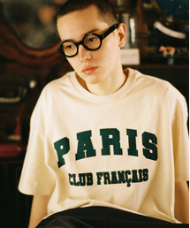 CONICHIWA BONJOUR（コンニチハボンジュール）の「ユーロT（ベージュ）（Tシャツ/カットソー）」