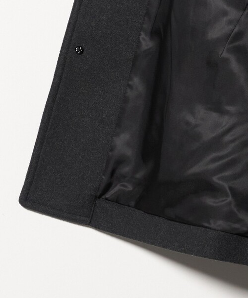 A DAY IN THE LIFE UNITED ARROWS(アデイインザライフユナイテッドアローズ)の「ニットメルトン ショールカラーコート<A DAY IN THE LIFE>(その他アウター・メンズ・ネイビー/ブラウン系/ダークグレー・L/M/XL/S)」の16枚目の写真