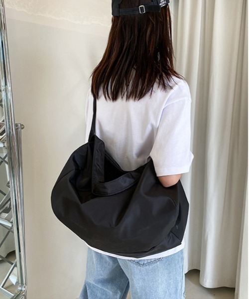 BACKYARD FAMILY(バックヤードファミリー)の「ショルダーバッグ kbag57(ショルダーバッグ・レディース・オレンジ系その他/ブラック/グリーン・FREE)」の2枚目の写真