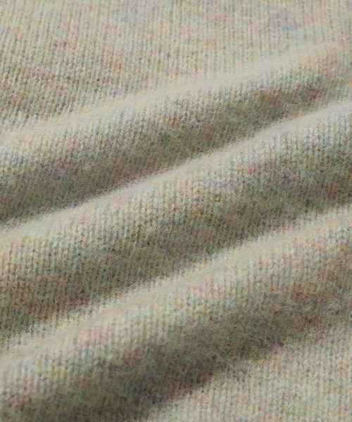 Laurence J Smith（ローレンスジェイスミス）の「【LAURENCE J.SMITH for WILD LIFE TAILOR】EX SHAGGY CREWNECK（ニット/セーター・メンズ・チャコールグレー/その他/ダークラベンダー・XL/M/L）」の14枚目の写真