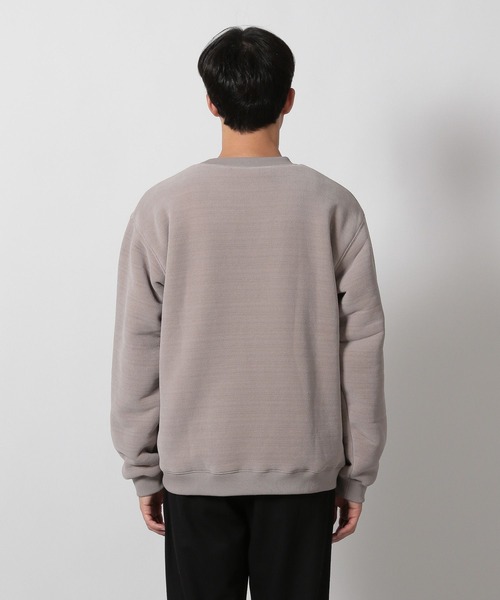 LAKOLE（ラコレ）の「カットジャガード裏ボアプルオーバー / 588863（スウェット・メンズ・ブルー/ライトグレー/ブラウン・MEDIUM/LARGE）」の8枚目の写真