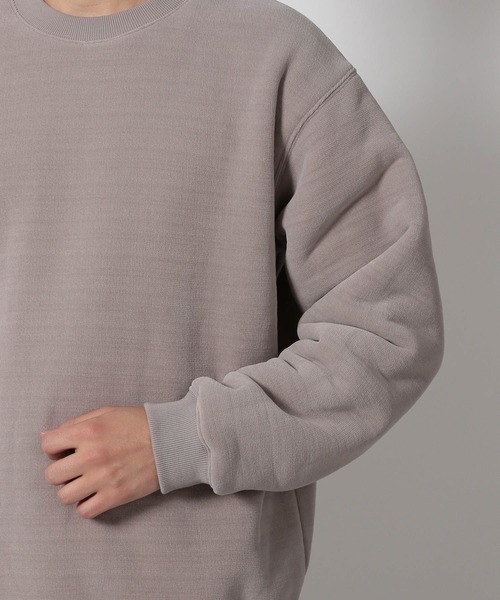 LAKOLE（ラコレ）の「カットジャガード裏ボアプルオーバー / 588863（スウェット・メンズ・ブルー/ライトグレー/ブラウン・MEDIUM/LARGE）」の11枚目の写真