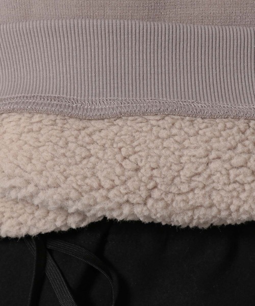 LAKOLE（ラコレ）の「カットジャガード裏ボアプルオーバー / 588863（スウェット・メンズ・ブルー/ライトグレー/ブラウン・MEDIUM/LARGE）」の13枚目の写真