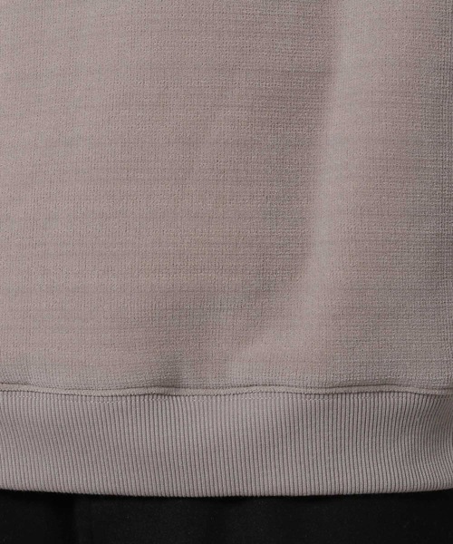 LAKOLE（ラコレ）の「カットジャガード裏ボアプルオーバー / 588863（スウェット・メンズ・ブルー/ライトグレー/ブラウン・MEDIUM/LARGE）」の14枚目の写真