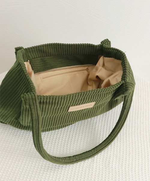 24h限定★Nissy naptime. コーデュロイトートバッグ カーキ Nissy naptime コーデュロイバッグ カーキ☆西島隆弘 Naptime ナップ