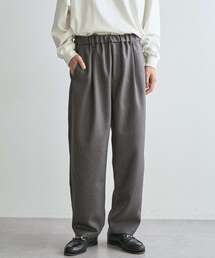 CRAFT STANDARD BOUTIQUE | ウールライクポリツイルカーブパンツ(その他パンツ)