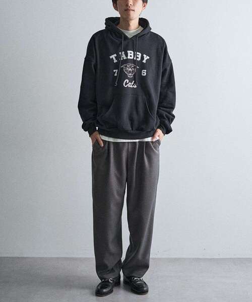 CRAFT STANDARD BOUTIQUE（クラフトスタンダードブティック）の「ウールライクポリツイルカーブパンツ（その他パンツ・メンズ・ベージュ/ブラウン/ブラック/グレー・S/M/L）」の5枚目の写真