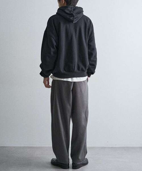 CRAFT STANDARD BOUTIQUE（クラフトスタンダードブティック）の「ウールライクポリツイルカーブパンツ（その他パンツ・メンズ・ベージュ/ブラウン/ブラック/グレー・S/M/L）」の7枚目の写真