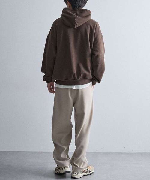 CRAFT STANDARD BOUTIQUE（クラフトスタンダードブティック）の「ウールライクポリツイルカーブパンツ（その他パンツ・メンズ・ベージュ/ブラウン/ブラック/グレー・S/M/L）」の14枚目の写真