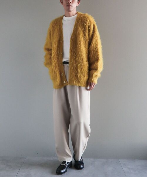 CRAFT STANDARD BOUTIQUE（クラフトスタンダードブティック）の「ウールライクポリツイルカーブパンツ（その他パンツ・メンズ・ベージュ/ブラウン/ブラック/グレー・S/M/L）」の15枚目の写真