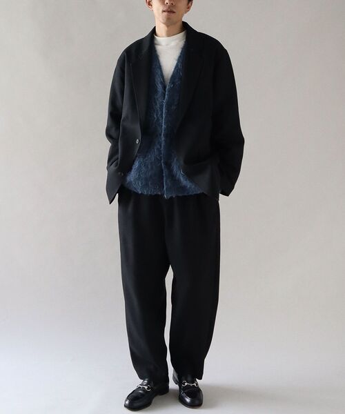 CRAFT STANDARD BOUTIQUE（クラフトスタンダードブティック）の「ウールライクポリツイルカーブパンツ（その他パンツ・メンズ・ベージュ/ブラウン/ブラック/グレー・S/M/L）」の19枚目の写真