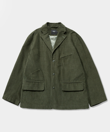 DIMITRI BLACK（ディミトリブラック）の「Corduroy Fatigue Blazer Jacket_Olive（テーラードジャケット・レディース）」