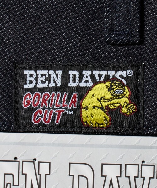 BEN DAVIS(ベンデイビス)の「<BEN DAVIS> GORILLA DENIM/パンツ(デニムパンツ・メンズ・ネイビー/ブラック・30inch/34inch/32inch)」の12枚目の写真