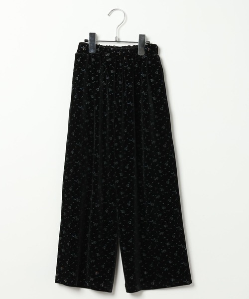 BAYFLOW（ベイフロー）の「[セットアップで着用可能☆]ベロアワイドパンツ(KIDS)（その他パンツ・キッズ・ブラウン系2/ブラック系1/ピンク・120cm/130cm/140cm/150cm）」の10枚目の写真