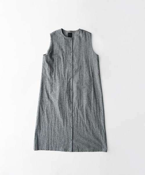 オオカミとフクロウ（オオカミとフクロウ）の「フクロウとたなびく千鳥のスローダンス（ワンピース・レディース・ブラック系その他/ベージュ系その他・FREE）」の12枚目の写真