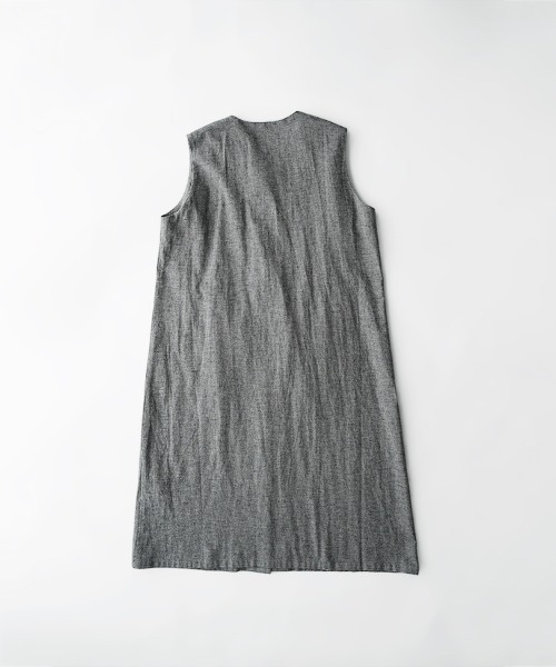 オオカミとフクロウ（オオカミとフクロウ）の「フクロウとたなびく千鳥のスローダンス（ワンピース・レディース・ブラック系その他/ベージュ系その他・FREE）」の13枚目の写真