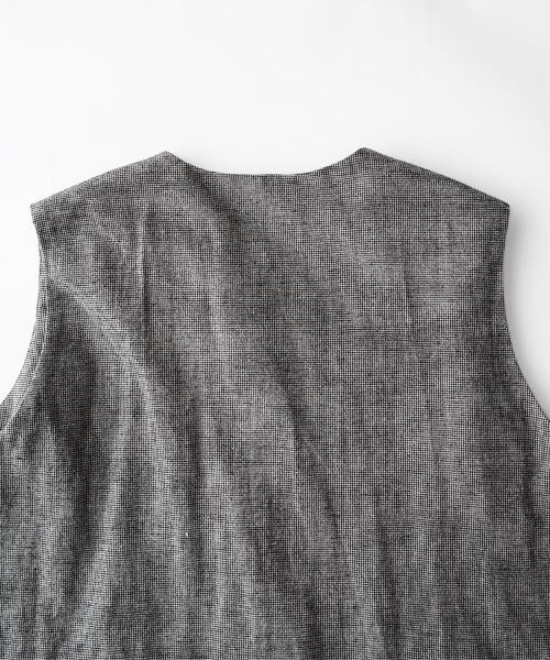 オオカミとフクロウ（オオカミとフクロウ）の「フクロウとたなびく千鳥のスローダンス（ワンピース・レディース・ブラック系その他/ベージュ系その他・FREE）」の20枚目の写真