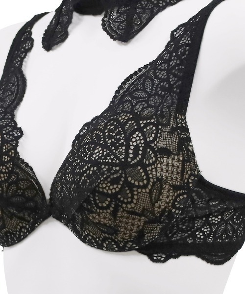 ANNEBRA（アンブラ）の「Melodie チョーカー付きデコルテレースモールドカップブラジャー（ブラジャー・レディース・ブラック/ホワイト・B70/B75/C70/C75/C80/D70/D75/D80/E70/E75/E80/F70/F75/G70/G75）」の14枚目の写真