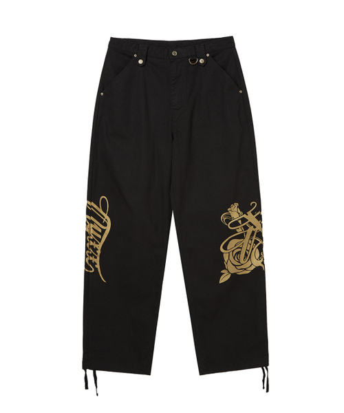 NYXX(エヌワイエックスエックス)の「EMBLEM PRINTING COTTON PANTS BLACK(その他パンツ・レディース・その他・MEDIUM)」の2枚目の写真