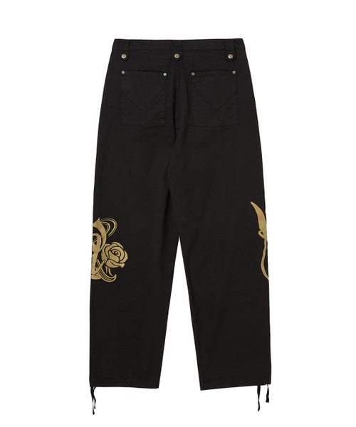 NYXX(エヌワイエックスエックス)の「EMBLEM PRINTING COTTON PANTS BLACK(その他パンツ・レディース・その他・MEDIUM)」の3枚目の写真