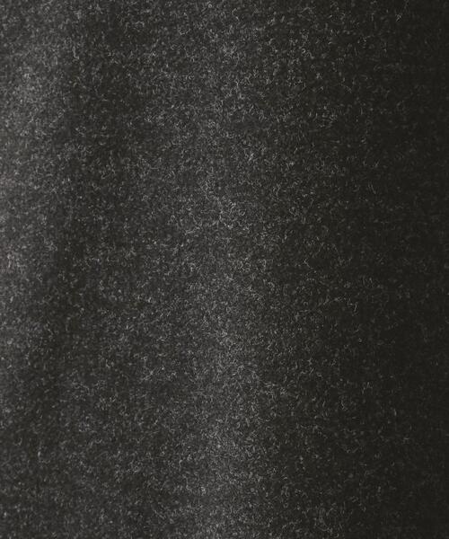 OPAQUE.CLIP(オペークドットクリップ)の「ストレッチメルトンキーネックワンピ【洗濯機OK】(ワンピース・レディース・グレー/チャコールグレー・38/40/42)」の10枚目の写真