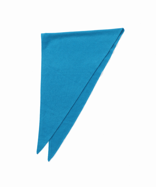 FRAMeWORK（フレームワーク）の「AQUA サンカクストール（ストール/ショール・レディース・イエロー/サックスブルー/チャコールグレー・FREE）」の10枚目の写真