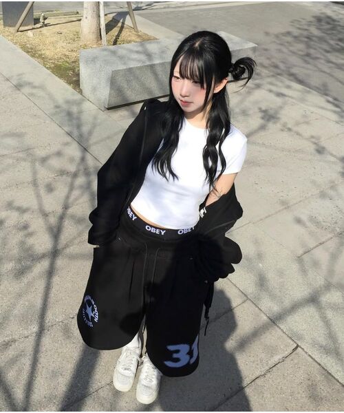 MAINBOOTH(メインブース)の「Boxer Oversized Sweat Shorts(BLACK)(その他パンツ・レディース・その他・2/3/1)」の6枚目の写真