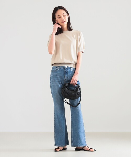 Demi-Luxe BEAMS(デミルクス ビームス)の「upper hights / THE HEAVEN デニムパンツ(デニムパンツ・レディース・ブルー系その他・25/24/23)」の4枚目の写真