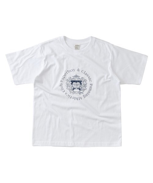 PAPERBOY(ペーパーボーイ)の「カウンティ 半袖Tシャツ-ホワイト(Tシャツ/カットソー・レディース・その他・LARGE/MEDIUM/SMALL/X-LARGE)」の1枚目の写真