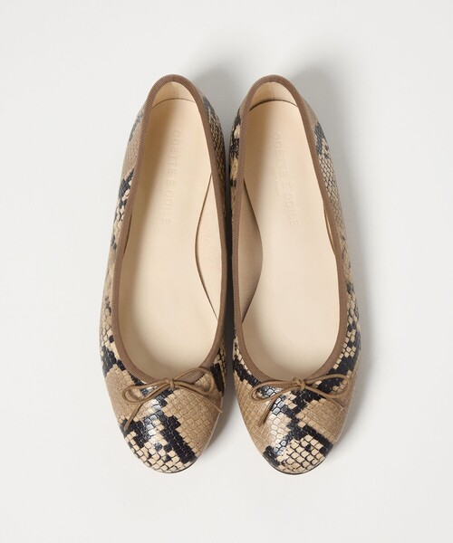 週末セール中【レア】エスメス ラダンス バレリーナ バレリーナ26S フラット10↓↑（バレエシューズ）｜ODETTE E ODILE