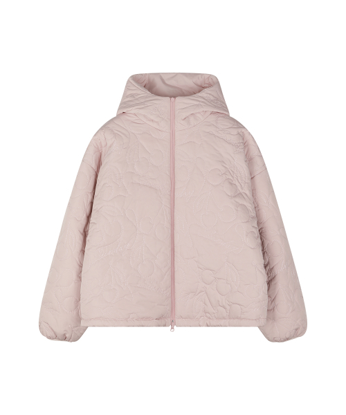 CHERRY REVERSIBLE PUFFER PINK（ダウンジャケット/コート）｜SUNDAY