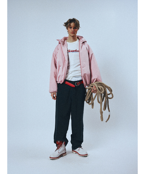 SUNDAY FRUIT MARKET(サンデーフルーツマーケット)の「CHERRY REVERSIBLE PUFFER PINK(ダウンジャケット/コート・メンズ・その他・SMALL/MEDIUM/LARGE)」の8枚目の写真