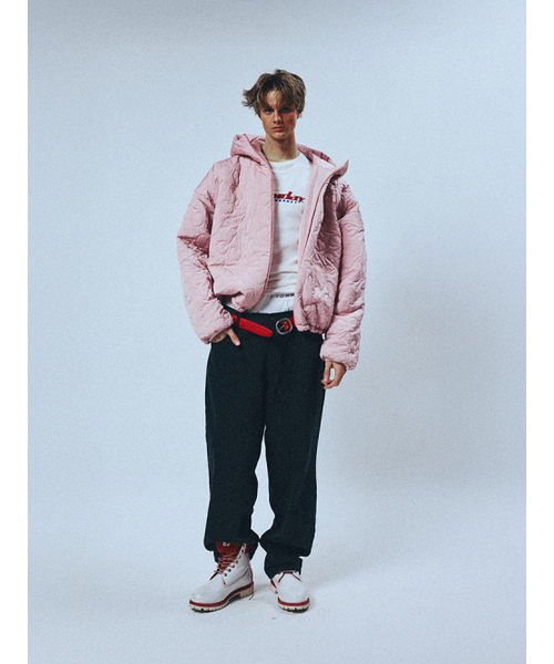 SUNDAY FRUIT MARKET(サンデーフルーツマーケット)の「CHERRY REVERSIBLE PUFFER PINK(ダウンジャケット/コート・メンズ・その他・SMALL/MEDIUM/LARGE)」の9枚目の写真