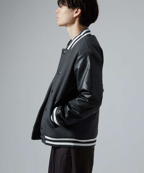 セール】メルトン スタジャン（ブルゾン）｜improves（インプローブス