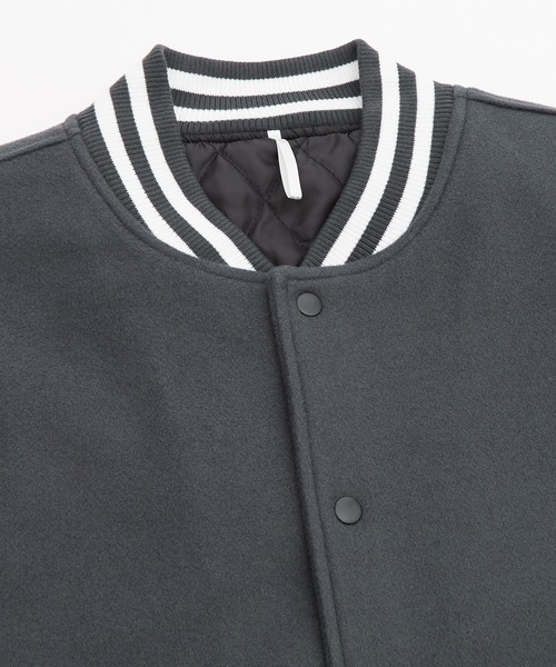 セール】メルトン スタジャン（ブルゾン）｜improves（インプローブス