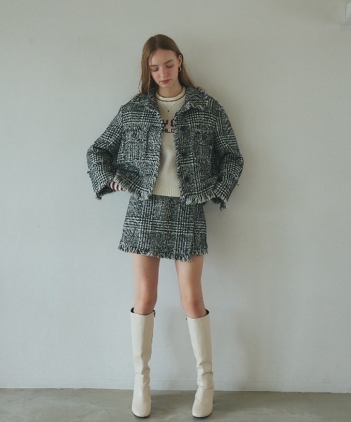 CHECK TWEED JACKET（チェックツイードジャケット）（テーラード