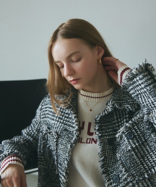 CHECK TWEED JACKET（チェックツイードジャケット）（テーラード