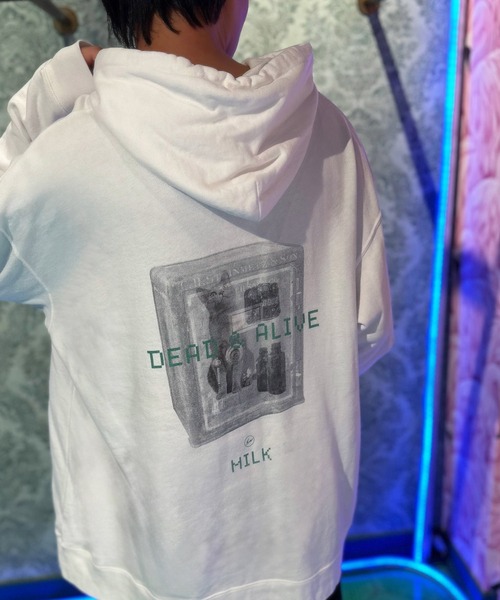 MILKBOY（ミルクボーイ）の「Hiroshi Fujiwara × MILKBOY パーカー（パーカー・レディース・A・FREE）」の3枚目の写真