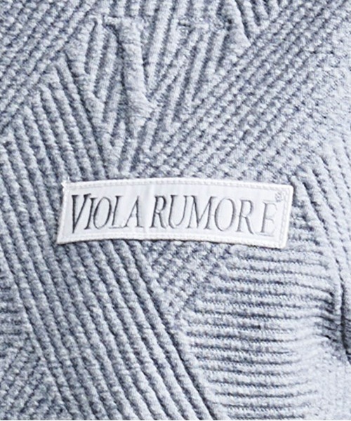 VIOLA(ヴィオラ)の「『VIOLA rumore/ヴィオラ ルモーレ』接結JQ長袖ZIPジャケット(ブルゾン・メンズ・杢グレー/ブラック/オフホワイト・M/XL/L)」の10枚目の写真
