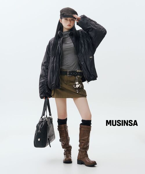SAND MUSEUM（サンドミュージアム）の「MAGAZINE BAG [Black]（ショルダーバッグ・レディース・その他・FREE）」の5枚目の写真