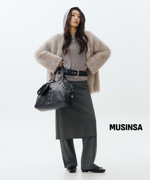 SAND MUSEUM（サンドミュージアム）の「MAGAZINE BAG [Black]（ショルダーバッグ・レディース・その他・FREE）」の7枚目の写真
