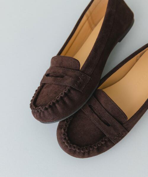 RODE SKO(ロデスコ)の「撥水ギャザーモカシン(その他シューズ・レディース・ミント/ベージュ/ブラウン系その他・38/36/37/39)」の1枚目の写真