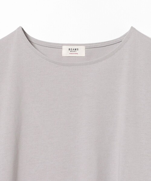 BEAMS HEART(ビームスハート)の「【7/2値下げ】ビッグ ブロッキング プルオーバー(Tシャツ/カットソー・レディース・チャコールグレー/グレー/オフホワイト・FREE)」の19枚目の写真