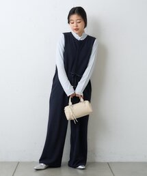 CIAOPANIC TYPY | ≪オケージョン対応≫シアーリブTEE付きオールインワン(サロペット/オーバーオール)